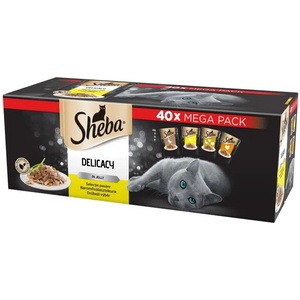 Sheba Delicacy in jelly poultry 40x85 g
