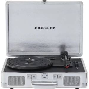 Crosley Cruiser Plus Silver Portable грамофон (CR8005F-SI4)