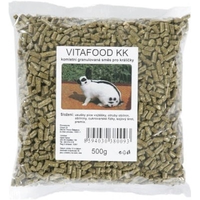 Vitafood Granule pro zakrslé králíky 0,5 kg