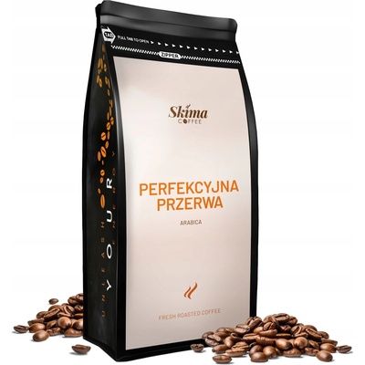 SKIMACOFFEE zrnková Perfekcyjna Przerwa 100% Arabica 1 kg
