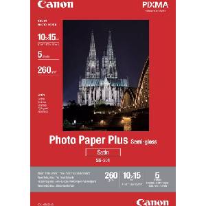 Canon Хартия Canon SG-201 10x15cm, 5 sheets (1686B072AA) - cybertrade