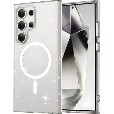 Techsuit обал с трептящи частици за Samsung Galaxy S24 Ultra - Прозрачен KP33277 (33277)