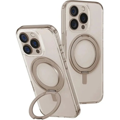 Uniq Калъф Uniq Swivix 360 с въртяща се стойка за iPhone 16 - златен (8886463692028)