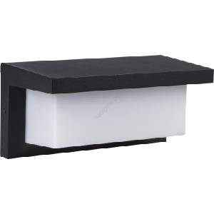 Kanlux 45816 - Външно стенно осветително тяло LERTO 1xE27/15W/230V IP54 черно (KX2693)