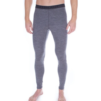 Icebreaker Mens 200 Oasis Leggings Legíny sivé
