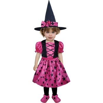 Fiestas Guirca Детски костюм - Вещица със звезди Размер за най-малките: 18 - 24 месеца