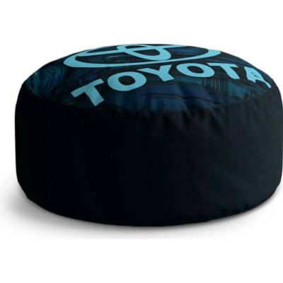 Sablio Taburet Circle Logo Toyota Motor: 38x48 cm