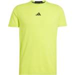 adidas Мъжка спортна тениска adidas D4T Tee Sport shirt - Semi Solar Yellow - размер 3XL (216-8710-0316)