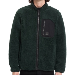 Volcom Мъжко поларено яке Volcom Muzzer Fuzzar Zip Fleece jacket - Scarab (005-4886-0614)