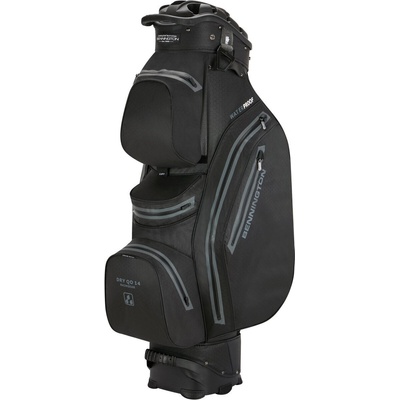 Bennington QO 14+ Waterproof Black/Black Чантa за голф
