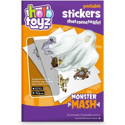 HoloToyz Стикери с Augmented Reality, HoloToyz - Чудовища (ST60-M)