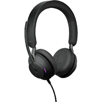 Evolve2 40 SE, USB C-A, Microsoft Teams сертификация, Stereo, 117 dB, 20Hz-20kHz, черен (24189-999-799)