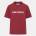Blank Essentials Тениска Blank Essentials Women's E College Cotton Short Sleeve Oversized T-Shirt - Burgundy