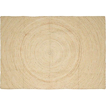 vidaXL Килими за помещение Бяло 160 x 230 cm юта (42010724)