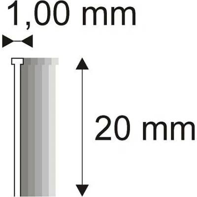 Truhlářské Brady Narex 12/20 (18G) - 1 x 20 mm - 5.000 ks