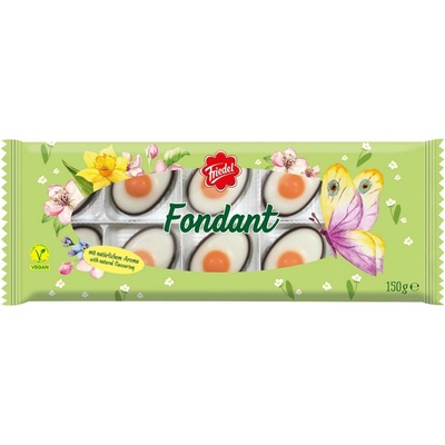 Riegelein Velikonoční vajíčka z fondánu v hořké čokoládě 150 g