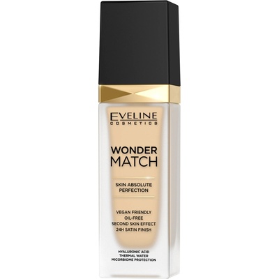 Eveline Cosmetics Wonder Match dlhotrvajúci tekutý make-up s kyselinou hyalurónovou 05 Light Porcelain 30 ml
