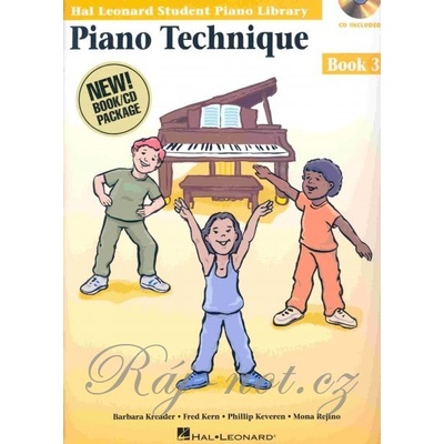 PIANO TECHNIQUE BOOK 3 + CD učebnica hry na klavír