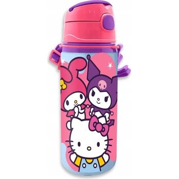 Kids movie heroes Алуминиева Бутилка Hello Kitty Kuromi 600ml