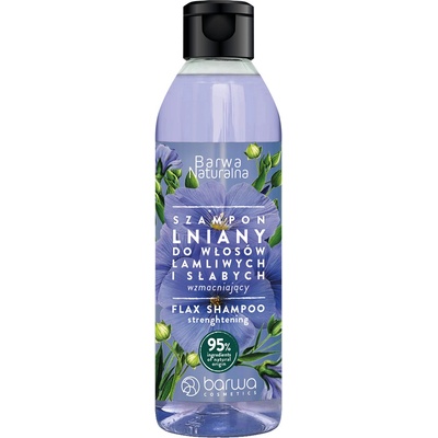 Barwa posilující lněný vlasový šampon 300 ml