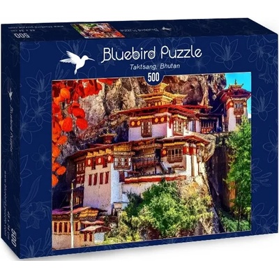 Bluebird Puzzle Пъзел Bluebird от 500 части - Азиатска постройка (70013)