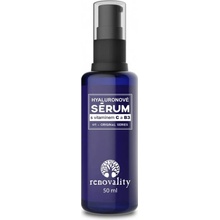 Renovality Original Series hyalurónovej sérum s vitamínom C a B3 50 ml