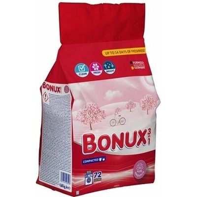 Bonux Color Pure Magnolia 3v1 prací prášok na farebnú bielizeň 72 PD 4,68 kg