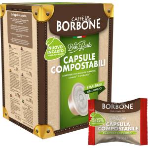 Caffè Borbone | Don Carlo Miscela Rossa Биоразградимо - 50 капсули за Lavazza A Modo Mio