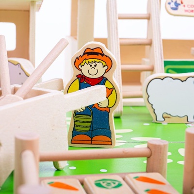 Bigjigs Velká farma – Zboží Dáma