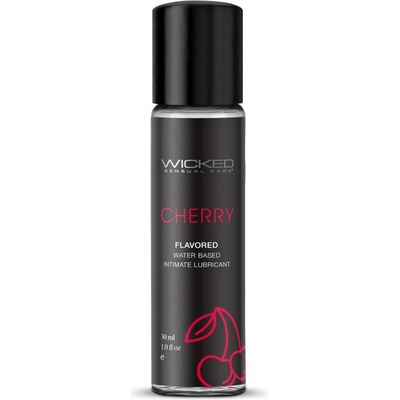 Wicked lubrikačný gél AQUA Cherry Flavored 30 ml