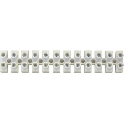 EMOS Svorkovnica 12×10,0 mm biela, 10ks 71003 3146000600
