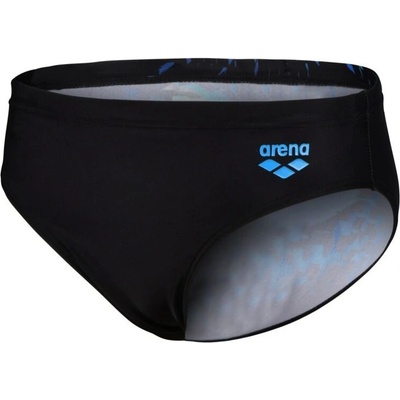 arena multi pixels swim briefs boys black 152cm