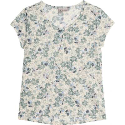 Royal Robbins Дамска тениска Royal Robbins Women's Featherweight Slub Tee T-shirt - Chalk Marigold Pt (916-4583-0513)
