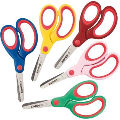 Kores Nůžky Kores dětské 13 cm zaoblené špičky děti od 4 let – Zboží Mobilmania