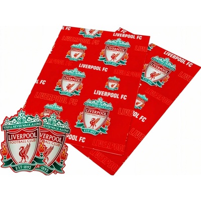 Fan-shop Balící papír LIVERPOOL FC Text