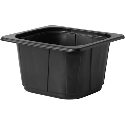 DUNI Tácka 1 6GN pp čierna 1-dielna 176 × 162x100 mm