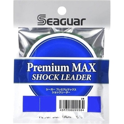 Seaguar premiummax shock leader fluorocarbon šnúra 30 m pe 8 transparentá 34 lb