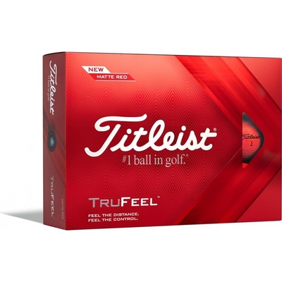 Titleist TruFeel golfové míčky, červené – Zbozi.Blesk.cz