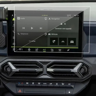 CDEFG Tvrzené sklo 10,1" pro infotainment pro Dacia Duster, Dacia Spring 2024-2025 | Zboží Auto