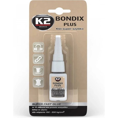K2 BONDIX SUPER FAST sekundové lepidlo 10g