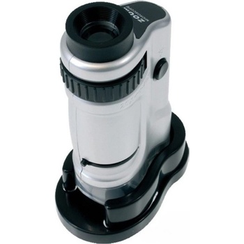 LED ръчен микроскоп с маса, 20x-40x