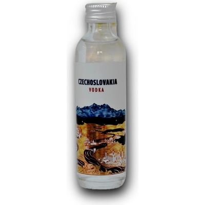 Czechoslovakia Vodka 40% 0,04 l (čistá fľaša)