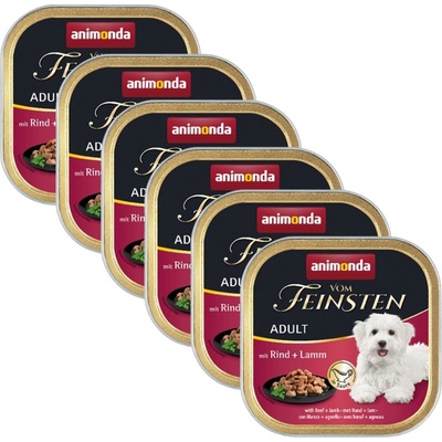 Animonda Vom Feinsten Adult hovädzie a jahňa 6 x 150 g