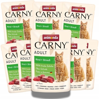 Animonda Carny Adult hovädzie a pštros 85 g