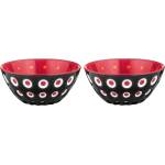 Guzzini Купички за закуски Le Murrine 12, 5 см черно-червени 2 бр (279412146)