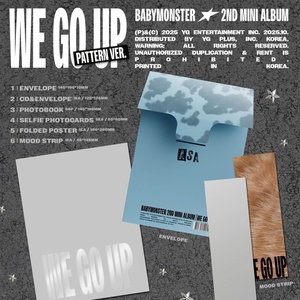BabyMonster - We Go Up - Pattern - Rora (CD) (8718627238424)
