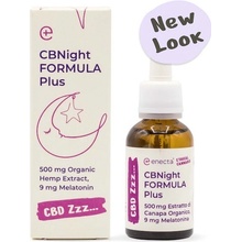 Enecta CBNight PLUS konopný olej s melatoninem 250 mg CBN 250 mg CBD 30 ml