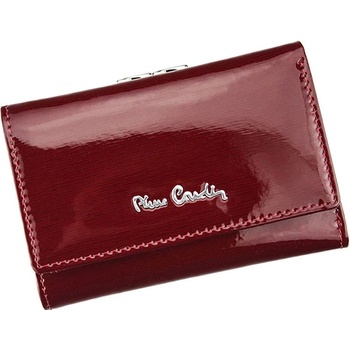 Pierre Cardin dámska malá kožená peňaženka 05 117 červená
