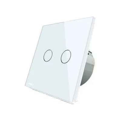 LIVOLO - vl-c702s-61-Двоен девиаторен сензорен ключ без дистанционнен контрол