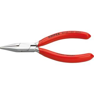 KNIPEX Precision Pliers with Flat Jaws Chrome-Plated 125 mm Narrow Tip KNIPEX 07920 (37 23 125)